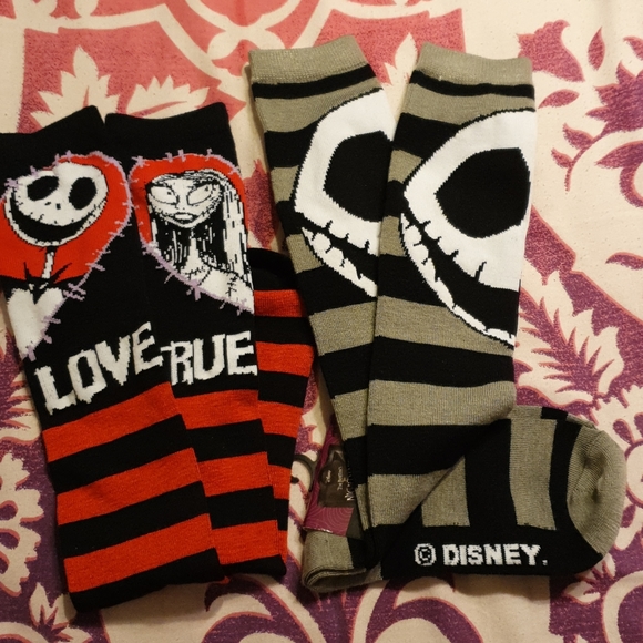 Bioworld Other - NWT Nightmare Before Christmas Crew Socks